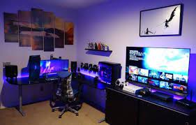 I M Not Really Finished I Just Ran Out Of Money Gaming Room Setup Pc Gaming Setup Game Room