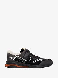 Gucci Leather Ultrapace Sneaker In Black For Men Lyst