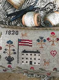 Each design is simple enough that you can stitch it in a few hours. Stacy Nash Primitives Summer House Pinkeep Cross Stitch Pattern 123stitch