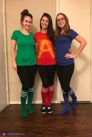 How to make alvin, simon, and theodore chipmunks costume. Alvin And The Chipmunks Group Halloween Costume