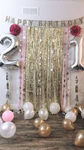 21st Birthday Decorations For Her 21st Birthday Backdrop For Party 21st Birthday Decorations Birthday Party 21 18th Birthday Party