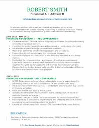 Everything that goes into creating a perfect finance aid advisor resume can take hours, days, even weeks. Financial Aid Advisor Resume Samples Qwikresume