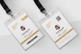 Black And Gold Id Card Design Id Card Events Tag Download Here Http 1 Envato Market C 97450 298927 4662 U Https Elements Enva Card Design Cool Business Cards Business Card Design