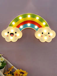 Get it as soon as tue, jun 8. Decbest Smile Face Cloud Rainbow Led Night Light Cartoon Night Lamp Baby Bedside Lamp Kids Toy Gift Light Is Multicolor Newchic