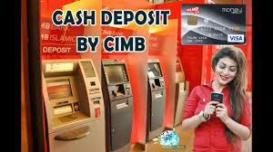 Cash deposit to third party accounts*. How To Deposit Cash To Our Visa Card By Cimb Deposit Machine Felmo Cash Youtube