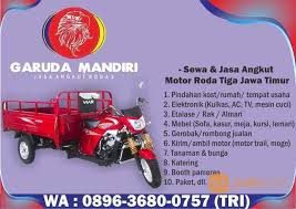 Motor roda tiga ini biasanya digunakan oleh masyarakat untuk berdagang sayur, mengangkut kebutuhan pokok, atau para penjual alat dan bahan bangunan, meskipun kapasitasnya tidak sebesar mobil bak atau pick up tetapi motor 3 roda ini setidaknya mampu membantu dengan baik kebutuhan. Carter Motor Roda Tiga Terbaik Surabaya Surabaya Jualo
