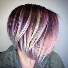 34 Sweetest Caramel Highlights On Light Dark Brown Hair Purple Blonde Hair Purple Highlights Blonde Hair Purple Hair Highlights