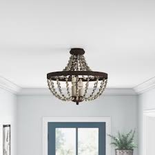 Maybe you would like to learn more about one of these? Aaden Unique Statement Semi Flush Mount With Beaded Accents Reviews Birch Lane