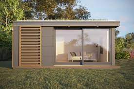 Try Our Suggestion For A Flexible Outdoor Living And Work Space Backyard Office Prefab Cabins Box Houses
