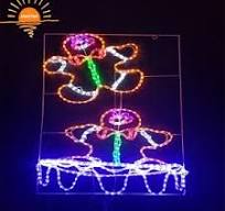 Wholesale Santa Claus Motif Rope Light Animated Santa ...