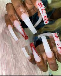 Pin By Rissabanksss On Nail Suggestions Acrylic Nails Long Acrylic Nails Artificial Nails