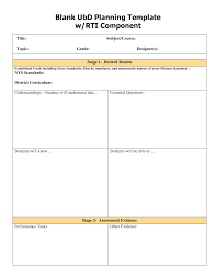 Ubd Template Lesson Plan Templates Unit Plan Template Lesson Plan Book Templates
