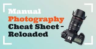 how to shoot in manual mode cheat sheet for beginners