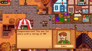 During the fair, you have the opportunity to place 9. This Is The Weirdest Grange Display I Could Put Together And Still Win Stardewvalley