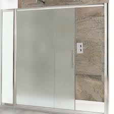 / this would work well for smaller homes with one bathroom and multiple children. Eastbrook Volente Shower Enclosure Sliding Door Frosted Glass 1400mm 58 018 Plumbing World