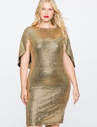 Sequin Cape Dress Women S Plus Size Dresses Eloquii Plus Size Dresses Chiffon Lace Dress Dresses