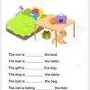 In this worksheet, learners will practice identifying, writing, and correcting prepositions in a variety of sentences. 1