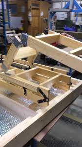 A Custom Made Stira Loft Ladder It Has An Extra Wide Frame But The Ladder Is Offset To The Right To Avo Loft Ladder Woodworking Plans Diy Folding Attic Stairs