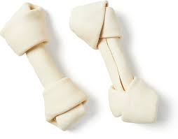 Bones Chews 7 8 Rawhide Bone Dog Treats 2ct Chewy Com