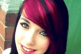 Streaks black hair pink bangs. Pink Streaks In Brown Hair 24 Pretty Collections Design Press