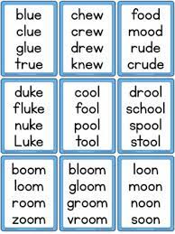 You can click on the word you like for more information or for fun you can unscramble meals Long Vowel Rhyming Words Esl Flashcards