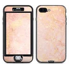 Rose Gold Marble Lifeproof Iphone 8 Plus Nuud Case Skin Istyles
