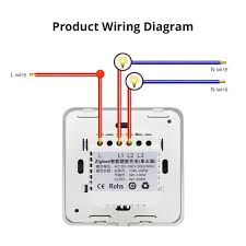 Tuya Zigbee Wall Switch Alexa Google Home Light Switches No Neutral Wire 1 Gang 2 3 Gangs