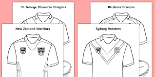 The brisbane broncos are a professional rugby league club competing in the national rugby league telstra premiership. Elegant Nrl Cowboys Coloring Pages Bazetinha