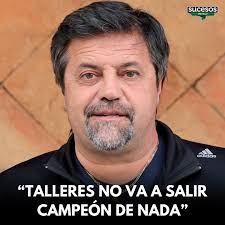 CARUSO DIO SUS PREDICCIONES PARA 2025 👉🏻 El polémico entrenador y  panelista arrojó que en este año nuevo, #Talleres “no va a salir campeón de  nada”. ¿Qué opinan matadores?