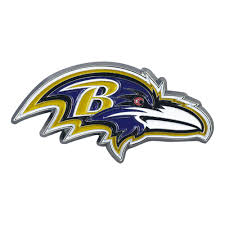 Search, discover and share your favorite ravens logo gifs. Fanmats Nfl Baltimore Ravens 3d Molded Full Color Metal Emblem 22533 The Home Depot