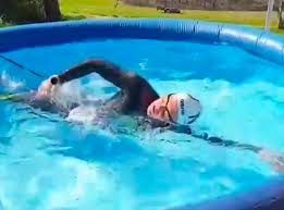 Van rouwendaal came in second after seven laps through the bay in tokyo. Coronavirus Swimmer Sharon Van Rouwendaal Reveals Ingenious Way Of Training During Lockdown The Independent The Independent