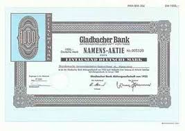 Company profile page for gladbacher bank ag von 1922 including stock price, company news, press releases, executives, board members, and contact information Gladbacher Bank Ag Von 1922 Branchen Benecke Rehse