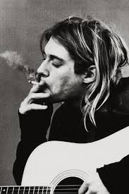 Black And White Rock Music Discovered By Keep Running Find Images And Videos About Black And White Grunge And Music On We Heart It The Kurt Cobain Photos Nirvana Nirvana Kurt Cobain