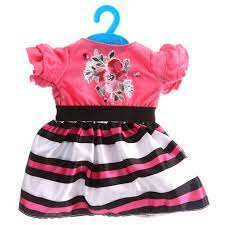 Find deals on products in dolls & toys on amazon. My Life As Pink Striped Dress 18 Doll Clothes Walmart Com Walmart Com