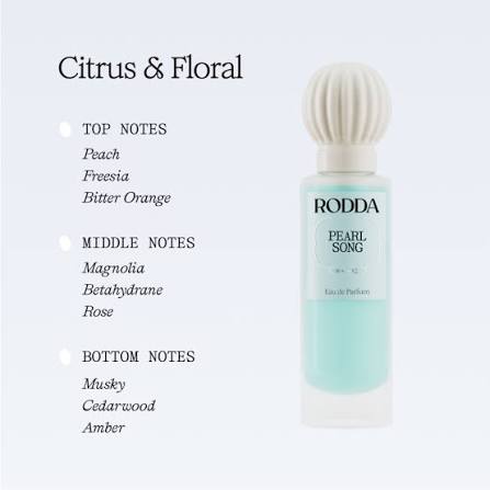 [FREE MINI SHAMPOO] RODDA Pearl Song Hair and Body Eau De Perfume 30ml