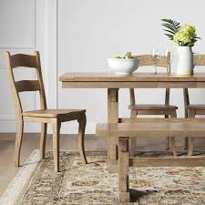 Set Of 2 Cloverhill Farmhouse Dining Chair Natural Threshold In 2020 Farmhouse Dining Table Farmhouse Dining Chairs Dining Chairs