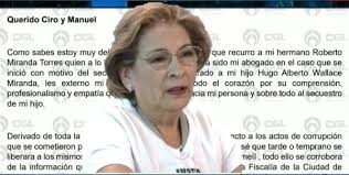 La carta póstuma de Isabel Miranda de Wallace