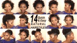Eco styler is a great gel with a stronghold. 14 Super Quick And Easy Hairstyles On Short 4c Hair Back To School Hairstyles Shakeira C Youtube