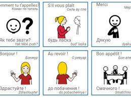 Réfugiés ukrainiens : un guide et une application de traduction en français  élaborés par une orthophoniste  Французько-український комунікаційний  буклет