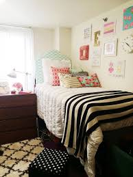 College Dorm Room Dormroom Preppy Girly Colorful Bright Gallerywall Headboard Bedding Cute St Dorm Room Wall Decor Dorm Wall Decor Dorm Room Decor