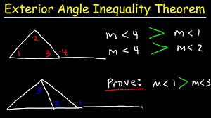 Angles in a triangle worksheets | angle sum property, exterior angle theorem. Exterior Angle Theorem For Triangles Practice Problems Geometry Youtube