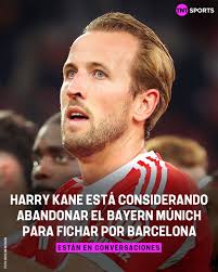 SE MUDA A BARCELONA? 🔴🔵 Según Sport, Harry Kane está evaluando la  posibilidad de unirse al Blaugrana una vez que finalice la temporada. La  cláusula de rescisión es de 65.000.000 💶.
