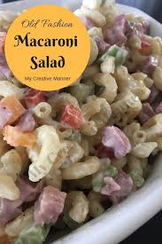 Old Fashion Macaroni Salad Recipe Macaroni Salad Macaroni Salad Recipe Seafood Pasta Salad Recipe