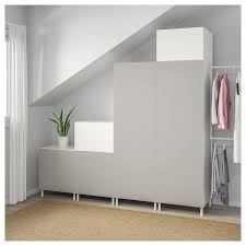 Platsa Armoire Penderie Blanc Fonnes Skatval Gris Clair Ikea Armoire Penderie Armoire Ikea Penderie