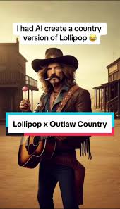 Lollipop x Outlaw Country #dj #music #ai #aigenerated #musictok #funny  #lilwayne #country @Lil Wayne