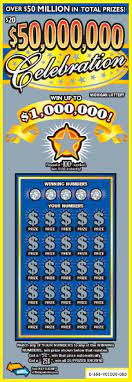 Lottery 50 000 000 Celebration Game 658 Lottery Winning Numbers Michigan