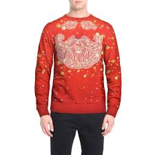 ostely mens pullover casual christmas printing t shirt