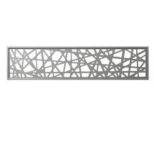 Panneau Decor En Alu Idaho Gris Clair 177 X 42 Cm Castorama Decor Idaho Clair