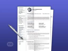 A cover letter is usually submitted to a hiring manager when you send in a résumé or application for a job. Clean Resume Template With Cover Letter Free Psd Templates