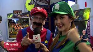 This is the first game that features mario as the title character, and the first time we officially meet mario's brother luigi who. Teleton 2018 Joaquin Lavin Sorprendio A Todos Con Cosplay De Mario Bros En La Teleton 2018 Youtube
